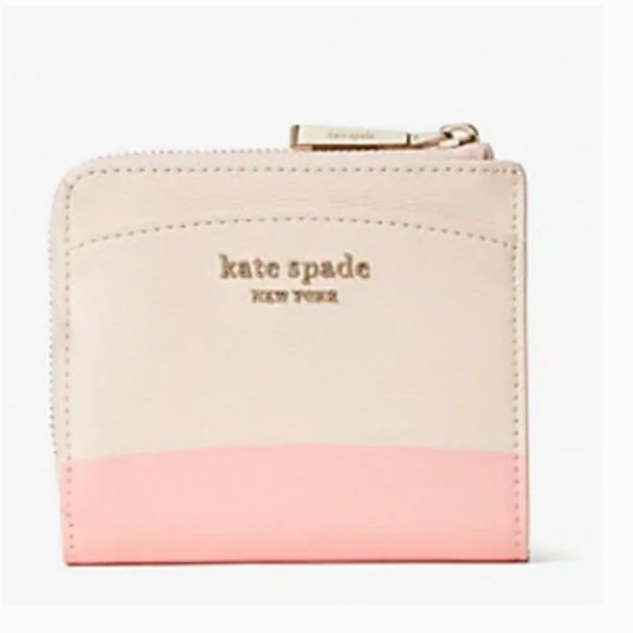 disney x kate spade minnie mouse clarabelle & friends small bifold wallet - Picture 3 of 14